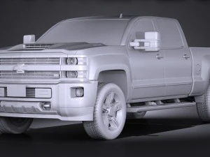Chevrolet Silverado HD 2017 3D Model
