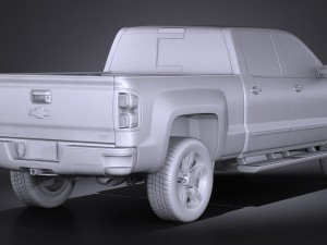Chevrolet Silverado HD 2017 3D Model