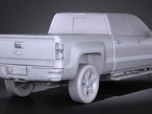 Chevrolet Silverado HD 2017 3D Model