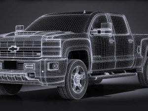 Chevrolet Silverado HD 2017 3D Model