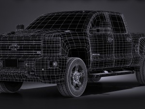 Chevrolet Silverado HD 2017 3D Model
