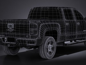 Chevrolet Silverado HD 2017 3D Model