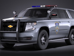 Chevrolet Tahoe PPV 2015 vray 3D मॉडल