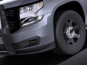 Chevrolet Tahoe PPV 2015 vray 3D Model