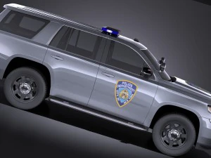 Chevrolet Tahoe PPV 2015 vray 3D Model