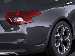 Citroen C5 Crosstourer 2014 Vray 3Dモデル
