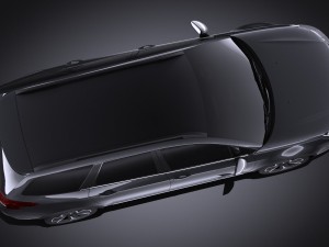 Citroen C5 Crosstourer 2014 Vray 3Dモデル
