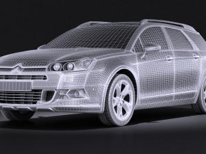 Citroen C5 Crosstourer 2014 Vray 3Dモデル