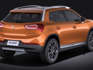 Citroen DS 6WR 2015 vray 3D Model
