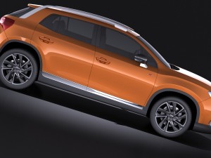Citroen DS 6WR 2015 vray 3D Model
