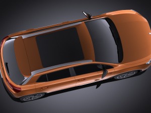 Citroen DS 6WR 2015 vray 3D Model