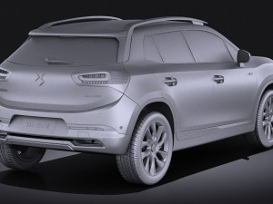 Citroen DS 6WR 2015 vray 3D Model