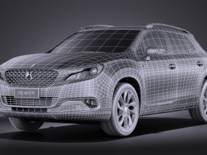 Citroen DS 6WR 2015 vray 3D Model