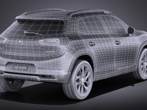 Citroen DS 6WR 2015 vray 3D Model