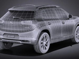 Citroen DS 6WR 2015 vray 3D Model