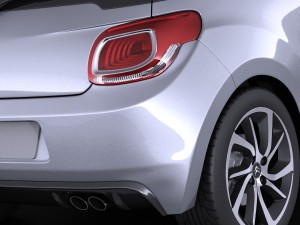 Citroen 3DS 2015 vray 3D 모델