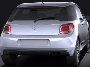 Citroen 3DS 2015 vray 3D Model