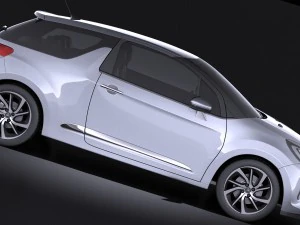 Citroen 3DS 2015 vray 3D Model