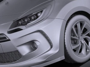 Citroen 3DS 2015 vray 3D Model