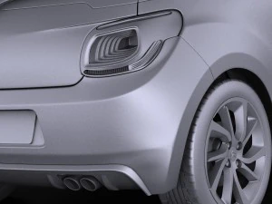 Citroen 3DS 2015 vray 3D Model