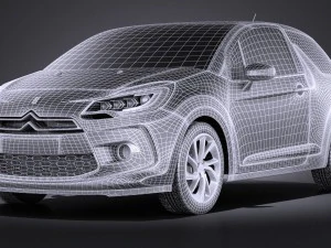 Citroen 3DS 2015 vray 3D Model