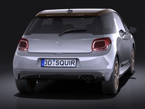 Citroen DS3 2016 vray Modelo 3D