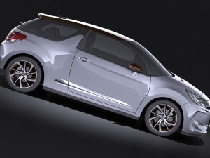 Citroen DS3 2016 vray Modelo 3D