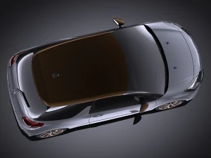Citroen DS3 2016 vray 3D Model