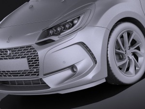 Citroen DS3 2016 vray Modelo 3D