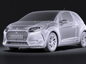 Citroen DS3 2016 vray 3D Model