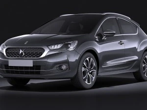 Citroen DS4 2016 v-ray Modello 3D