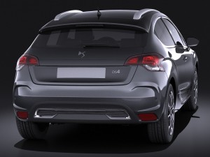 Citroen DS4 2016 vray Modèle 3D