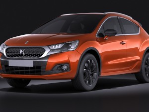Citroen DS4 Crossback 2016 vray 3D 모델