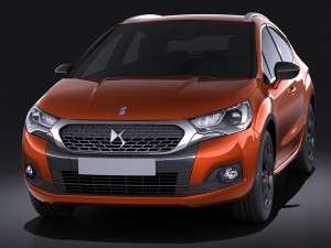 Citroen DS4 Crossback 2016 vray Modelo 3D