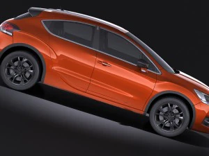 Citroen DS4 Crossback 2016 vray 3D Model