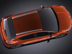 Citroen DS4 Crossback 2016 vray 3D Model