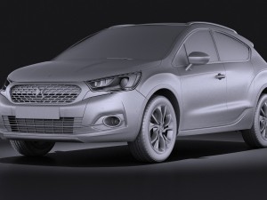 Citroen DS4 Crossback 2016 vray Modelo 3D