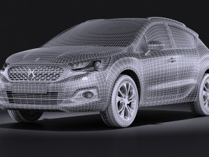 Citroen DS4 Crossback 2016 vray Modelo 3D