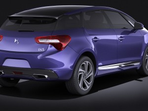 Citroen DS5 2016 vray 3D Model