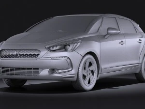 Citroen DS5 2016 vray 3D Model