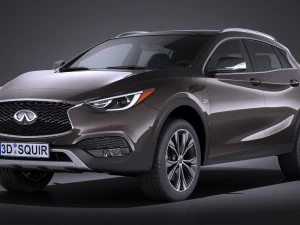 Infiniti QX30 2017 Modèle 3D