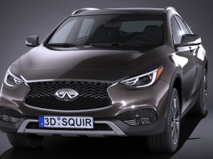 Infiniti QX30 2017 3D Модель