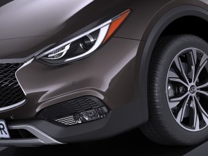 Infiniti QX30 2017 3D Модель