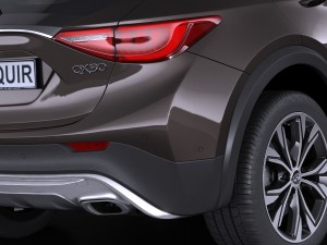 Infiniti QX30 2017 3D Модель