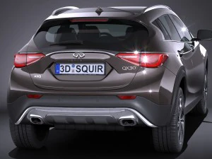 Infiniti QX30 2017 3D Model