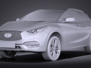 Infiniti QX30 2017 3D Модель