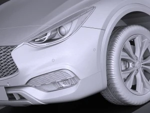 Infiniti QX30 2017 3D Model