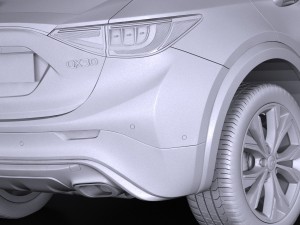 Infiniti QX30 2017 3D Модель