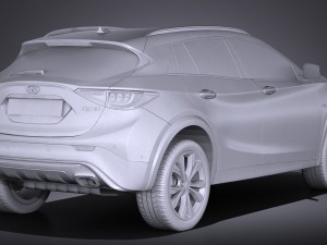 Infiniti QX30 2017 3D Модель