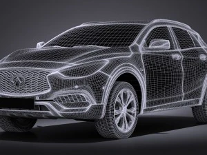 Infiniti QX30 2017 3D Model